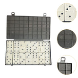 Maxbell Double 6 Dominoes Set with Raised Dots for Blind Teens for Visually Impaired