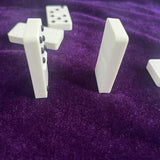 Maxbell Double 6 Dominoes Set with Raised Dots for Blind Teens for Visually Impaired