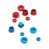 Maxbell Front Steering Bushing Spacer Kit Easy to Install Aluminum Steering Red