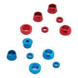 Maxbell Front Steering Bushing Spacer Kit Easy to Install Aluminum Steering Red