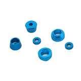 Maxbell Front Steering Bushing Spacer Kit Easy to Install Aluminum Steering Blue