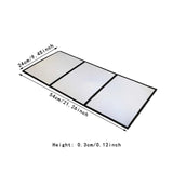 Maxbell 3 Way Magician Mirror Men Women Practice Novelty Unique Shows Tool Toy Props Fold 18cmx24cmx0.9cm