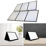 Maxbell 3 Way Magician Mirror Men Women Practice Novelty Unique Shows Tool Toy Props Fold 18cmx24cmx0.9cm