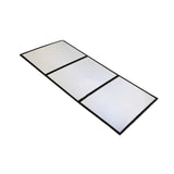 Maxbell 3 Way Magician Mirror Men Women Practice Novelty Unique Shows Tool Toy Props Fold 18cmx24cmx0.9cm