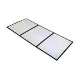 Maxbell 3 Way Magician Mirror Men Women Practice Novelty Unique Shows Tool Toy Props Fold 18cmx24cmx0.9cm