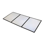 Maxbell 3 Way Magician Mirror Men Women Practice Novelty Unique Shows Tool Toy Props Fold 18cmx24cmx0.9cm