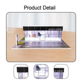 Maxbell 1/64 Model Car Display Case Ornament Micro Landscape Decor Miniature Scenery Service Center