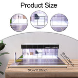 Maxbell 1/64 Model Car Display Case Ornament Micro Landscape Decor Miniature Scenery Service Center