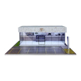 Maxbell 1/64 Model Car Display Case Ornament Micro Landscape Decor Miniature Scenery Milk Coffee Shop
