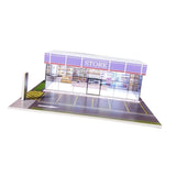 Maxbell 1/64 Model Car Display Case Ornament Micro Landscape Decor Miniature Scenery Store