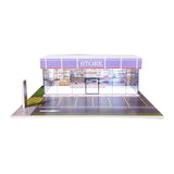 Maxbell 1/64 Model Car Display Case Ornament Micro Landscape Decor Miniature Scenery Store