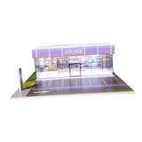 Maxbell 1/64 Model Car Display Case Ornament Micro Landscape Decor Miniature Scenery Store