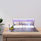 Maxbell 1/64 Model Car Display Case Ornament Micro Landscape Decor Miniature Scenery Store