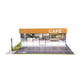 Maxbell 1/64 Model Car Display Case Ornament Micro Landscape Decor Miniature Scenery Cafe