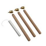 Maxbell 3Pcs Fine Line Fluid Writer Paint Applicator Pens Writing Stem Cleaning Tool