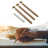 Maxbell 3Pcs Fine Line Fluid Writer Paint Applicator Pens Writing Stem Cleaning Tool