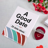 Maxbell 35Pcs Scratch Scratchable Date Night Ideas Tabletop Game for Friends Him Her