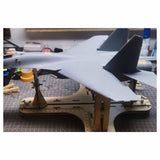 Maxbell Model Airplane Display Making Painting Tool Wood for Model Hobby Building 32cmx30cmx12cm