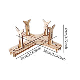 Maxbell Model Airplane Display Making Painting Tool Wood for Model Hobby Building 32cmx30cmx12cm