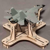 Maxbell Model Airplane Display Making Painting Tool Wood for Model Hobby Building 32cmx30cmx12cm