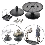 Maxbell Spray Work Painting Stand Set Professional Body Shell Coloring Fixed Bracket