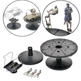 Maxbell Spray Work Painting Stand Set Professional Body Shell Coloring Fixed Bracket