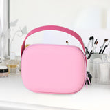 Maxbell Travel Makeup Bag Lightweight Small Tote Makeup Organizer Cosmetic Bag Women Pink