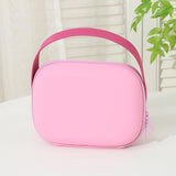 Maxbell Travel Makeup Bag Lightweight Small Tote Makeup Organizer Cosmetic Bag Women Pink