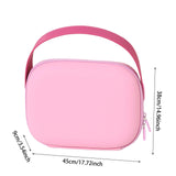 Maxbell Travel Makeup Bag Lightweight Small Tote Makeup Organizer Cosmetic Bag Women Pink