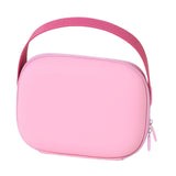 Maxbell Travel Makeup Bag Lightweight Small Tote Makeup Organizer Cosmetic Bag Women Pink