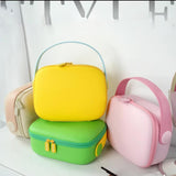 Maxbell Travel Makeup Bag Lightweight Small Tote Makeup Organizer Cosmetic Bag Women Pink