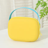 Maxbell Travel Makeup Bag Lightweight Small Tote Makeup Organizer Cosmetic Bag Women Yellow
