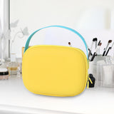 Maxbell Travel Makeup Bag Lightweight Small Tote Makeup Organizer Cosmetic Bag Women Yellow