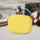 Maxbell Travel Makeup Bag Lightweight Small Tote Makeup Organizer Cosmetic Bag Women Yellow