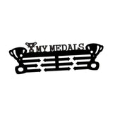 Maxbell Medal Hanger Display Sturdy Wall Mount for Competition Ribbon Award Athletes