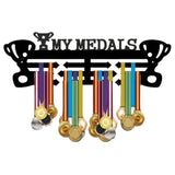 Maxbell Medal Hanger Display Sturdy Wall Mount for Competition Ribbon Award Athletes