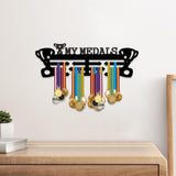 Maxbell Medal Hanger Display Sturdy Wall Mount for Competition Ribbon Award Athletes