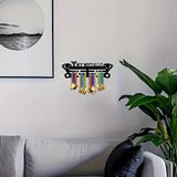 Maxbell Medal Hanger Display Sturdy Wall Mount for Competition Ribbon Award Athletes