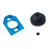 Maxbell Metal Motor Seat Easy to Install Lightweight 1:14 RC Car for 14301 14209 303 Black