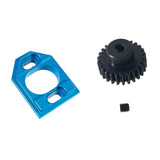 Maxbell Metal Motor Seat Easy to Install Lightweight 1:14 RC Car for 14301 14209 303 Black