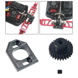 Maxbell Metal Motor Seat Easy to Install Lightweight 1:14 RC Car for 14301 14209 303 Titanium