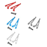 Maxbell Rear Upper Arm Metal Sturdy Aluminum for 1:16 RC Car 16210 H16V3 16208 16209 Red