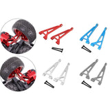 Maxbell Rear Upper Arm Metal Sturdy Aluminum for 1:16 RC Car 16210 H16V3 16208 16209 Red