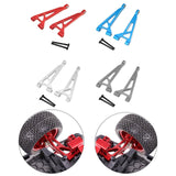 Maxbell Rear Upper Arm Metal Sturdy Aluminum for 1:16 RC Car 16210 H16V3 16208 16209 Red
