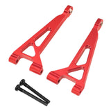 Maxbell Rear Upper Arm Metal Sturdy Aluminum for 1:16 RC Car 16210 H16V3 16208 16209 Red