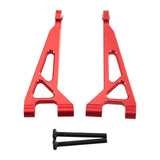 Maxbell Rear Upper Arm Metal Sturdy Aluminum for 1:16 RC Car 16210 H16V3 16208 16209 Red