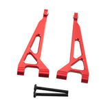Maxbell Rear Upper Arm Metal Sturdy Aluminum for 1:16 RC Car 16210 H16V3 16208 16209 Red