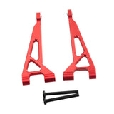 Maxbell Rear Upper Arm Metal Sturdy Aluminum for 1:16 RC Car 16210 H16V3 16208 16209 Red