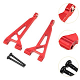 Maxbell Rear Upper Arm Metal Sturdy Aluminum for 1:16 RC Car 16210 H16V3 16208 16209 Red