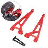 Maxbell Rear Upper Arm Metal Sturdy Aluminum for 1:16 RC Car 16210 H16V3 16208 16209 Red
